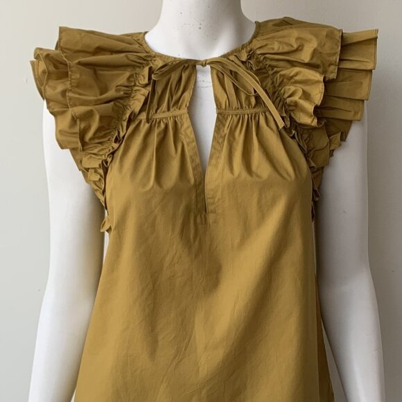 Ulla Johnson Liv Top - Color - Tobacco - Picture 7 of 7